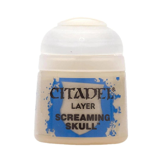 Warhammer Citadel Base Screaming Skull Paint Bottle 12ml