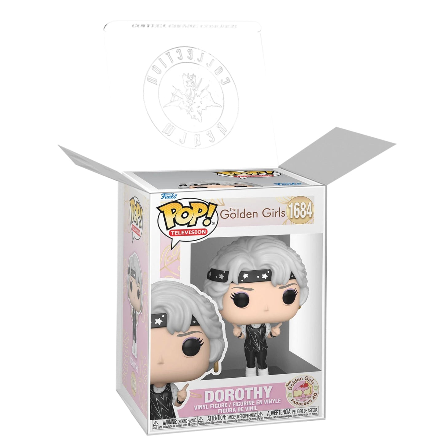 Dorothy Funko Pop! Television The Golden Girls 40th Anniversary - Approx. 3 3/4" Collectible Vinyl Figure #1684 with Display Box Protector Case