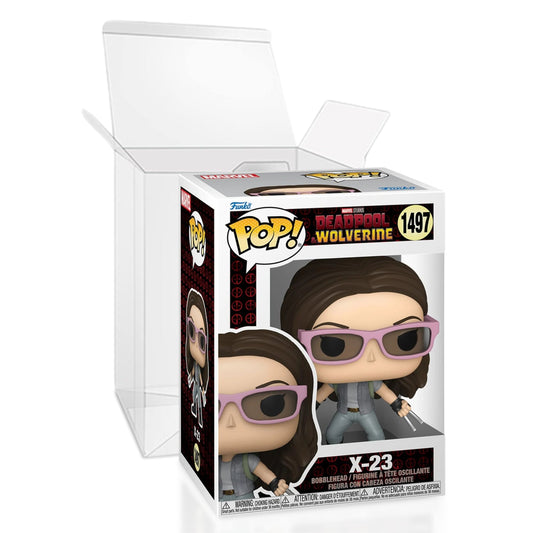 X-23 Funko Pop! Marvel Studios Deadpool and Wolverine - Approx. 3 1/2" Collectible Vinyl Figure #1497 with Display Box Protector Case
