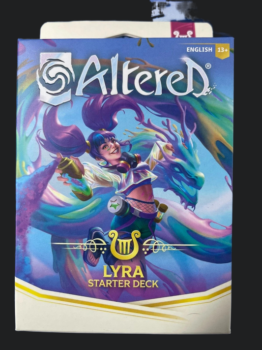 Altered TCG: Beyond the Gates Lyra Starter Deck – 1 Trading Card Pack, Deck-Building Strategy Game, English Edition