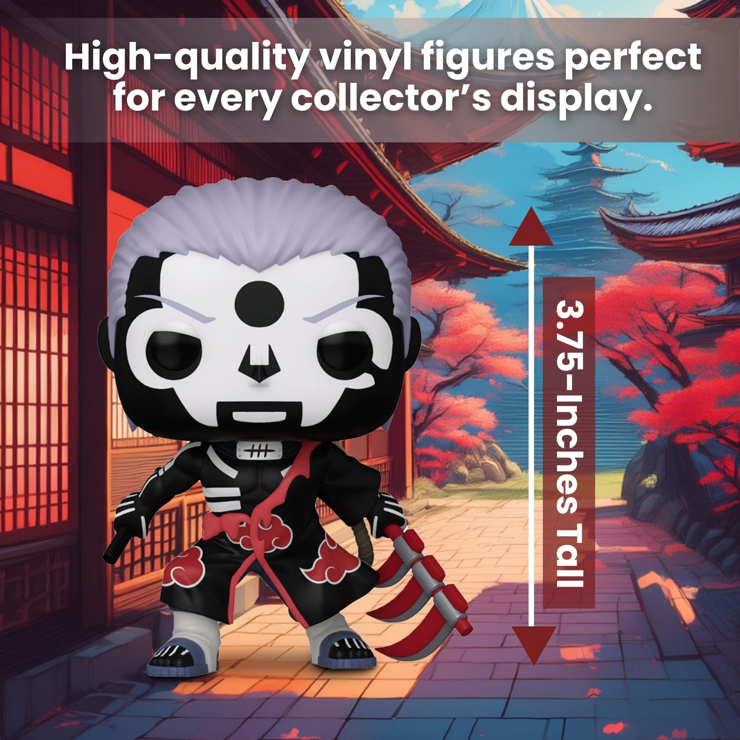 Hidan Funko Pop! Animation Naruto Shippuden - Collectible Chase Limited Edition Vinyl Figure #1505 with Display Box Protector Case
