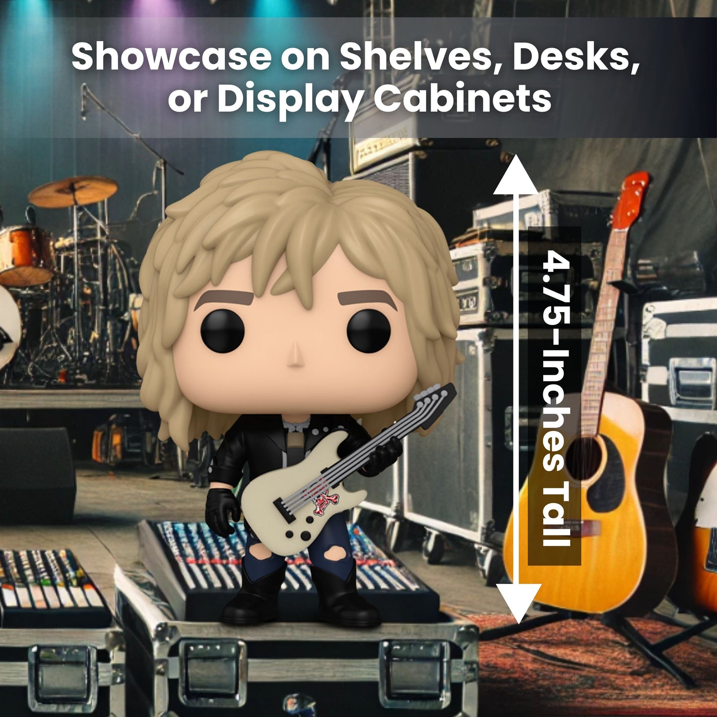 Duff McKagan Funko Pop! Rocks Guns N Roses - The Legendary Bassist Collectible Vinyl Figure #399 with Display Box Protector Case