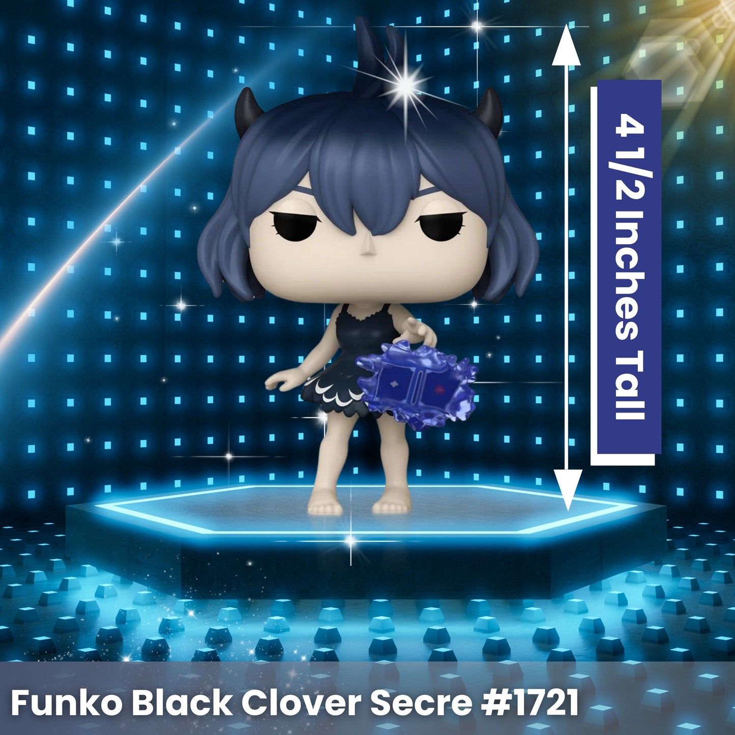 Secre Funko Pop! Animation: Black Clover - Collectible Vinyl Figure #1721 with Window Display Box