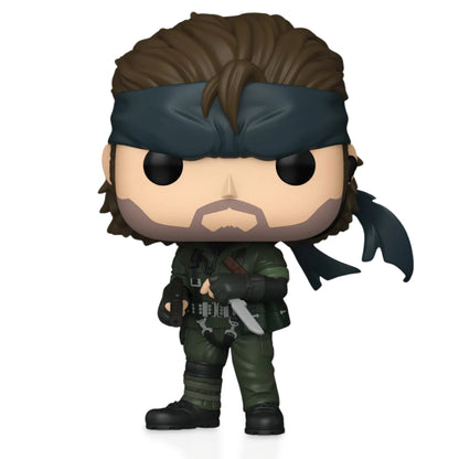 Naked Snake Funko Pop! Games Metal Gear Solid Delta: Snake Eater - Approx. 4" Collectible Vinyl Figure #1053 Bundled with Display Box Protector Case