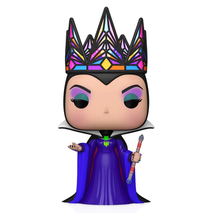 Evil Queen with Wand Funko Pop! Disney Snow White Live Action - Approx. 5" Collectible Vinyl Figure #1422 Bundled with Display Box Protector Case