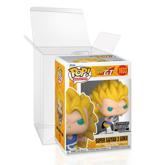 Super Saiyan 3 Goku Funko Pop! Animation Dragon Ball GT - Approx. 4 1/4" Collectible Entertainment Earth Exclusive Limited Edition Vinyl Figure #1633 with Display Box Protector Case