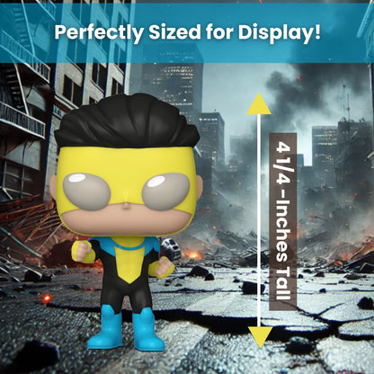 Invincible with Fist Funko Pop! Television - Amazon Original Superhero - Approx. 4 1/4" Collectible Vinyl Figure #1499 with Display Box Protector Case
