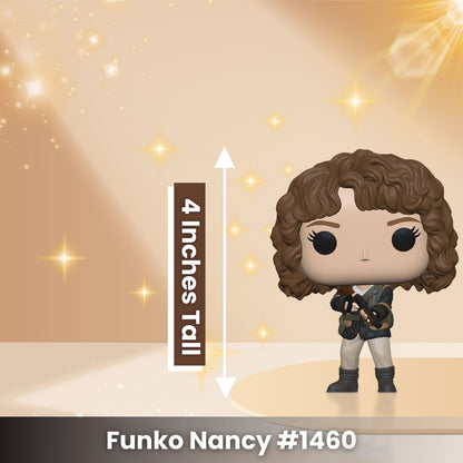 Nancy with Weapon Funko Pop! Television: Netflix Stranger Things Season 4 - Approx. 4" Collectible Vinyl Figure #1460 with Display Box Protector Case