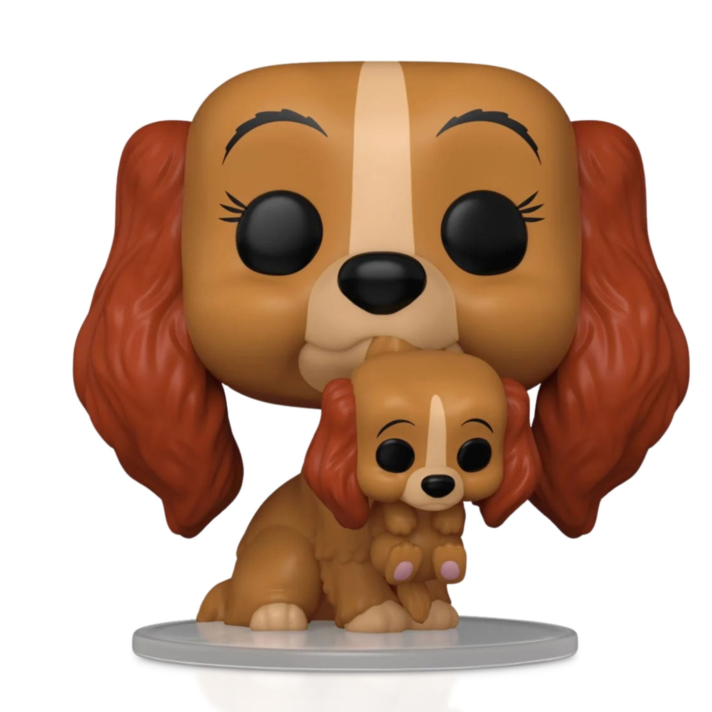 Lady with Puppy Funko Pop! Disney Lady and the Tramp 70th Anniversary - Approx. 3 1/2" Collectible Vinyl Figure #1553 Bundled with Display Box Protector Case