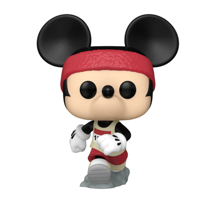 Mickey Mouse (Runner) Funko Pop! Disney Mickey and Friends - Approx. 3 3/4" Collectible Vinyl Figure #1556 Bundled with Display Box Protector Case