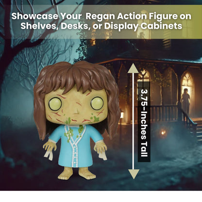 Regan Funko Pop! Movies The Exorcist - Approx. 3 3/4" Collectible Horror Vinyl Figure #203 with Display Box Protector Case