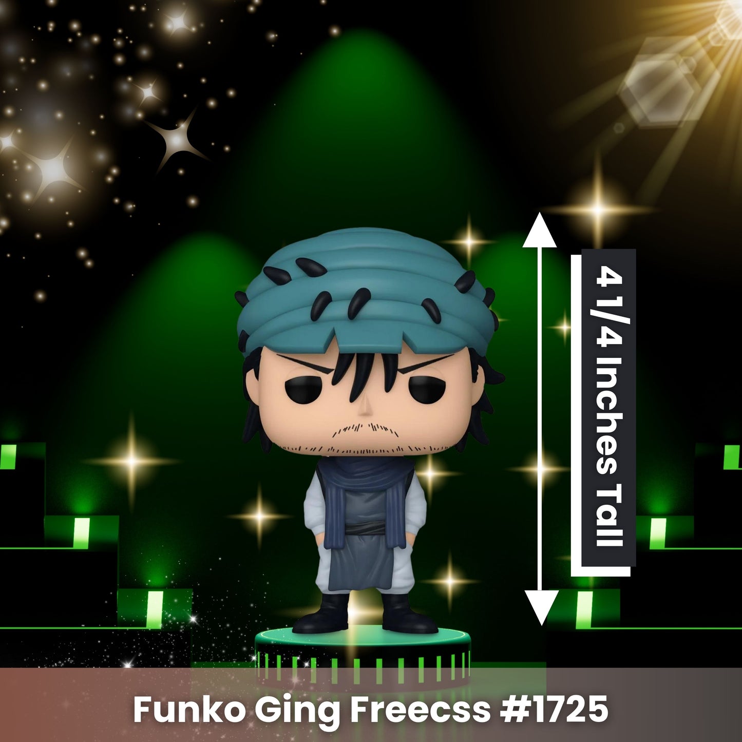 Ging Freecss Funko Pop! Animation HunterX Hunter - Approx. 4 1/4" Collectible Vinyl Figure #1725 with Display Box Protector Case