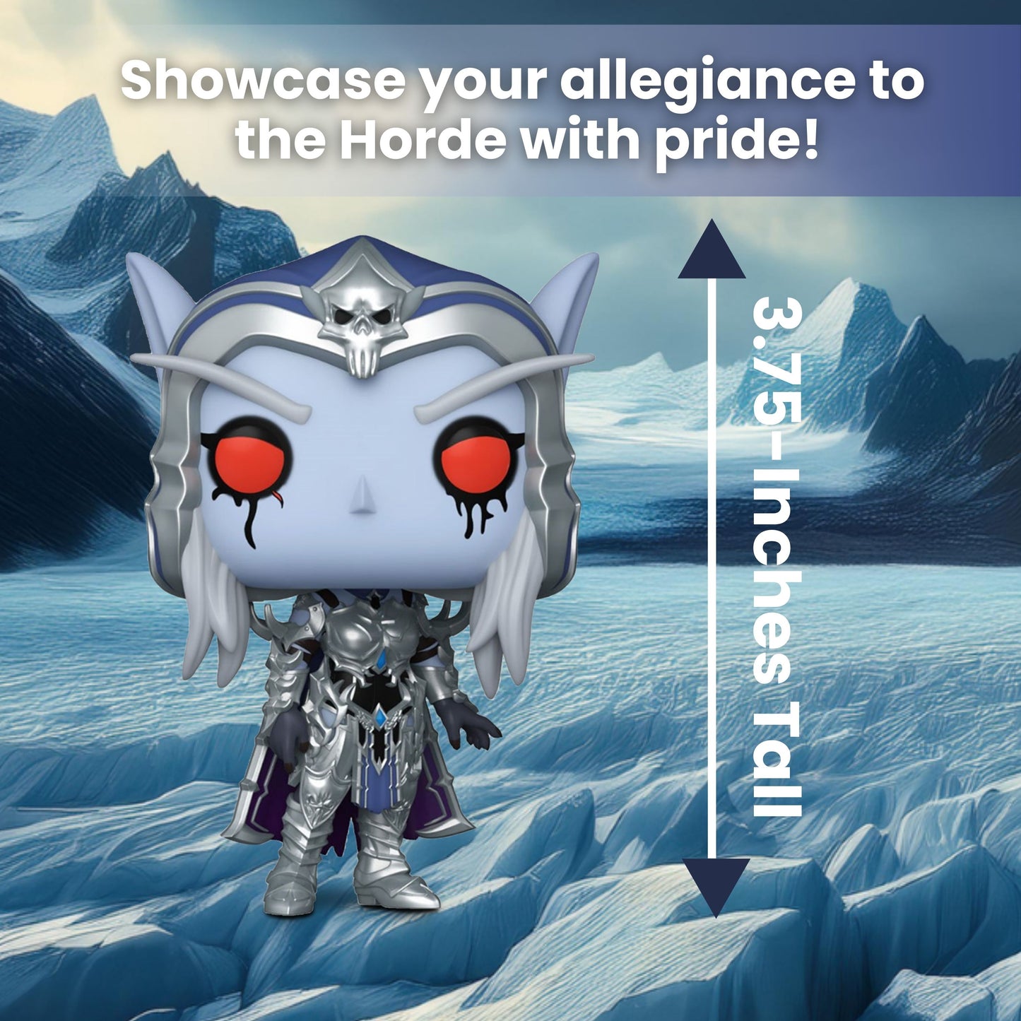 Sylvanas Funko Pop! Games: World Warcraft - Approx. 3 3/4" Collectible Vinyl Figure #990 with Display Box Protector Case