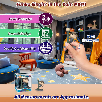 Don Lockwood #1871 Funko Pop! Deluxe Singing' in the Rain - Approx. 6 3/4" Collectible Vinyl Figure