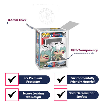 Nelliel Tu Odelschwanck Funko Pop! Animation Bleach - Approx. 3 3/4" Collectible Vinyl Figure #1824 with Display Box Protector Case
