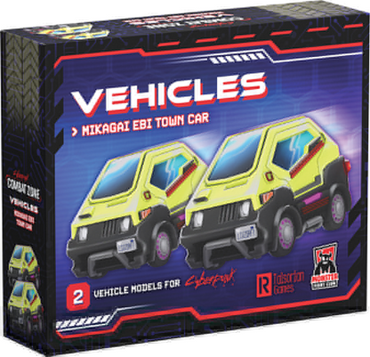 Cyberpunk RED: Combat Zone - Makigai Ebi Town Car (PRE-ORDER - Release Date: June 25, 2026)