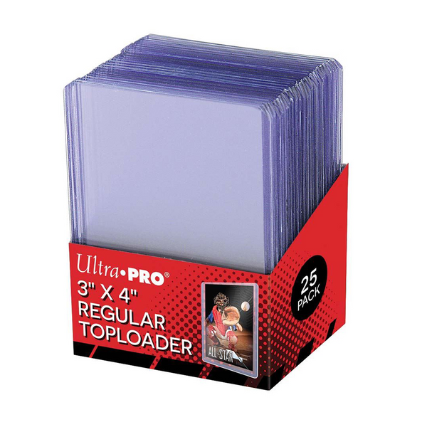 Ultra Pro: Standard 3 x 4-Inch Top Loader 25CT (PREORDER - Release Date June 30)