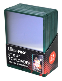 Ultra Pro: Standard 3 x 4-Inch Green Top Loader
