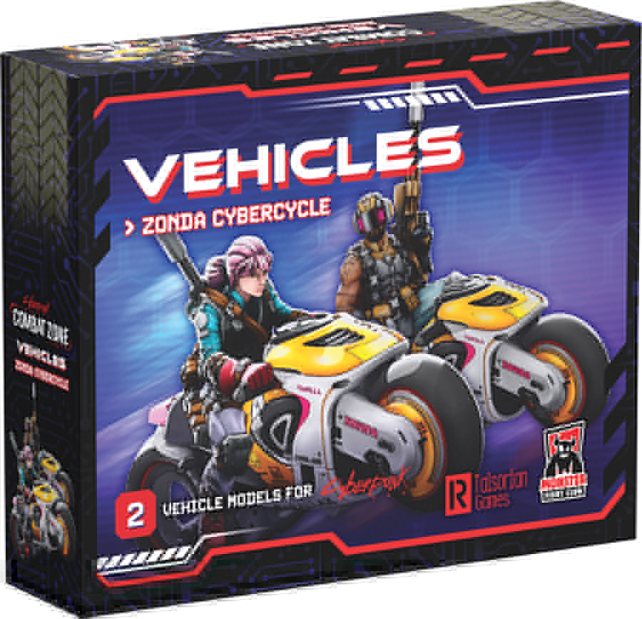 Cyberpunk RED: Combat Zone - Zonda Cybercycle (PREORDER - Release Date June 26)