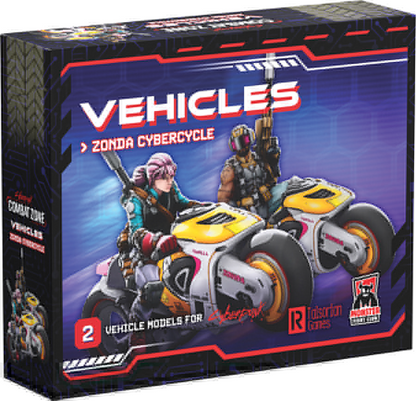 Cyberpunk RED: Combat Zone - Zonda Cybercycle (PREORDER - Release Date June 26)