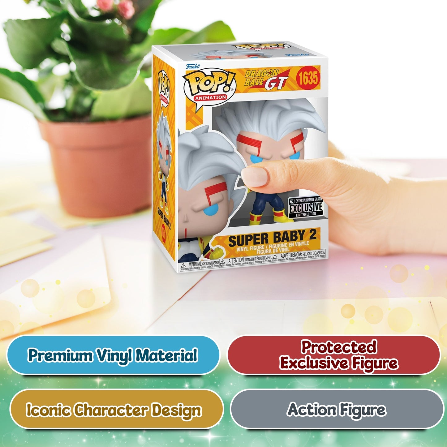 Super Baby 2 #1635 Funko Pop! Animation Dragon Ball GT - Approx. 5" Collectible Entertainment Earth Exclusive Limited Edition Vinyl Figure