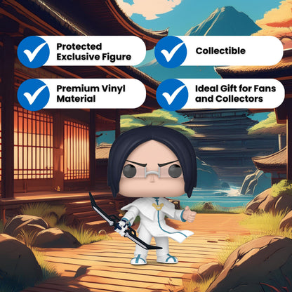 Uryu Ishida Funko Pop! Animation Bleach - Quincy Archer from Anime Series - Collectible Vinyl Figure #1696 with Window Display Box