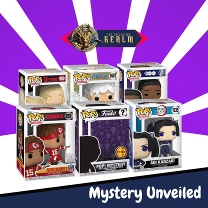 Funko Starter Collector Mystery Box Chase - Includes 6 Random Pops (5 Common, 1 Chase)