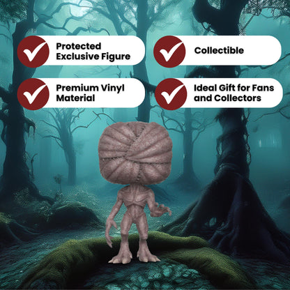 Demogorgon Funko Pop! Television: Stranger Things  - Chase Limited Edition Collectible Vinyl Figure #428 with Display Box Protector Case