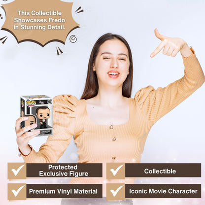 Fredo Corleone Funko Pop! Movies: The Godfather Part II - Approx. 4" Collectible Vinyl Figure #1523 with Display Box Protector Case
