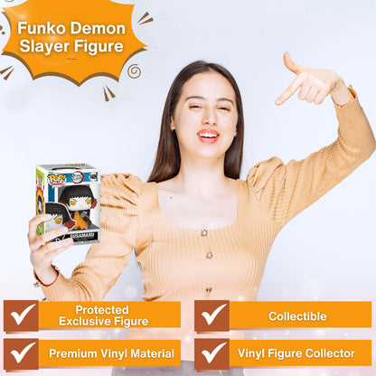 Susamaru Funko Pop! Animation: Demon Slayer - Approx. 4" Collectible Vinyl Figure #1409 with Display Box Protector Case
