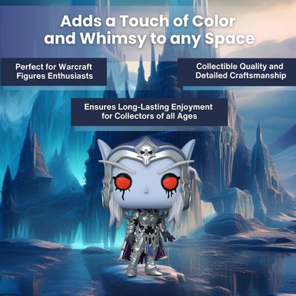 Sylvanas Funko Pop! Games: World Warcraft - Approx. 3 3/4" Collectible Vinyl Figure #990 with Display Box Protector Case