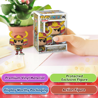 Armored Luffy #1262 Funko Pop! Animation One Piece - Approx. 4.52" Collectible Exclusive Vinyl Figure
