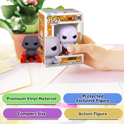 Jiren Funko Pop! Animation Dragon Ball Super Hero - Approx. 3.75" Exclusive Glows In The Dark Vinyl Figure #1285 with Display Box Protector Case (PRE-SALE)