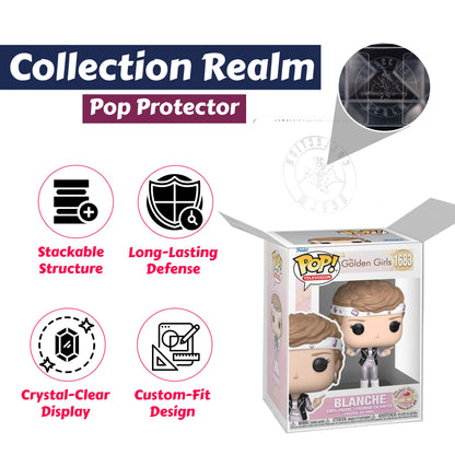 Blanche Funko Pop! Television The Golden Girls - Approx. 3 3/4" Collectible Vinyl Figure #1683 with Display Box Protector Case