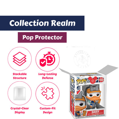 Daisy (Hot Girl Walk) Funko Pop! Disney Mickey and Friends - Approx. 3 3/4" Collectible Vinyl Figure #1555 Bundled with Display Box Protector Case