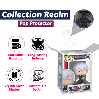 Gin Ichimaru Funko Pop! Animation Bleach - Approx. 4" Collectible Vinyl Figure #1821 with Display Box Protector Case