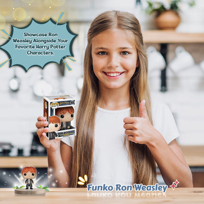 Ron Weasley Funko Pop! Harry Potter - Approx. 3 3/4" Collectible Vinyl Figure #02 with Display Box Protector Case