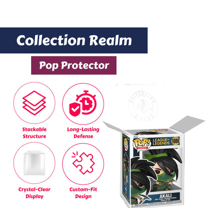 Akali Funko Pop! Games League of Legends - Approx. 4 3/4" Collectible Vinyl Figure #1080 with Display Box Protector Case
