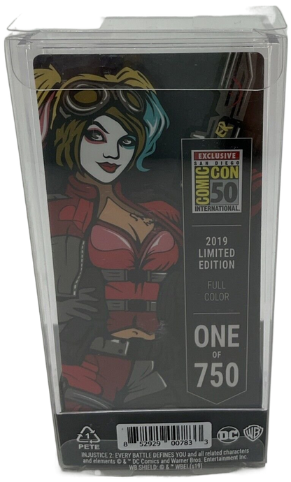 #21 JQ FiGPiN Locked SDCC Exclusive Harley Quinn 59 DC Comics LE 750 Injustice
