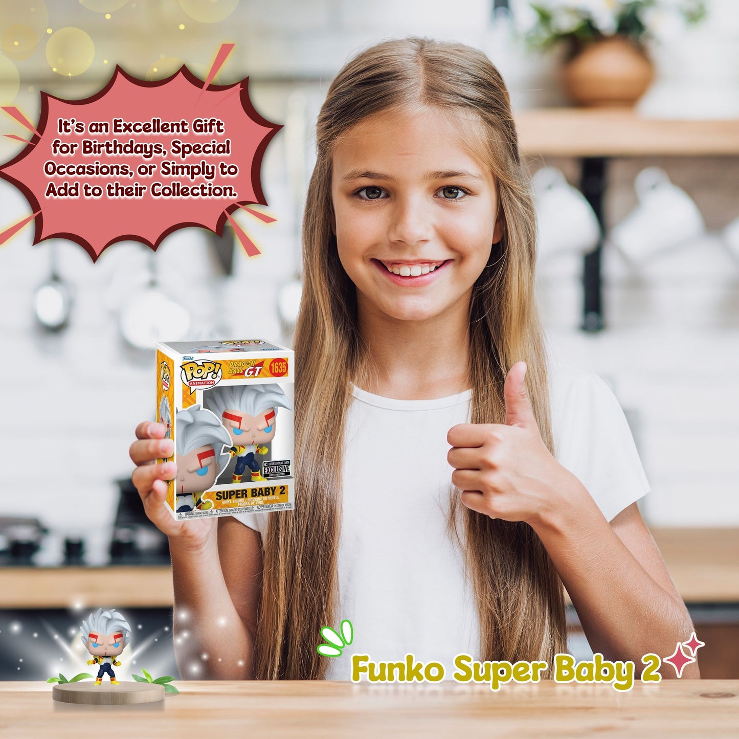 Super Baby 2 #1635 Funko Pop! Animation Dragon Ball GT - Approx. 5" Collectible Entertainment Earth Exclusive Limited Edition Vinyl Figure