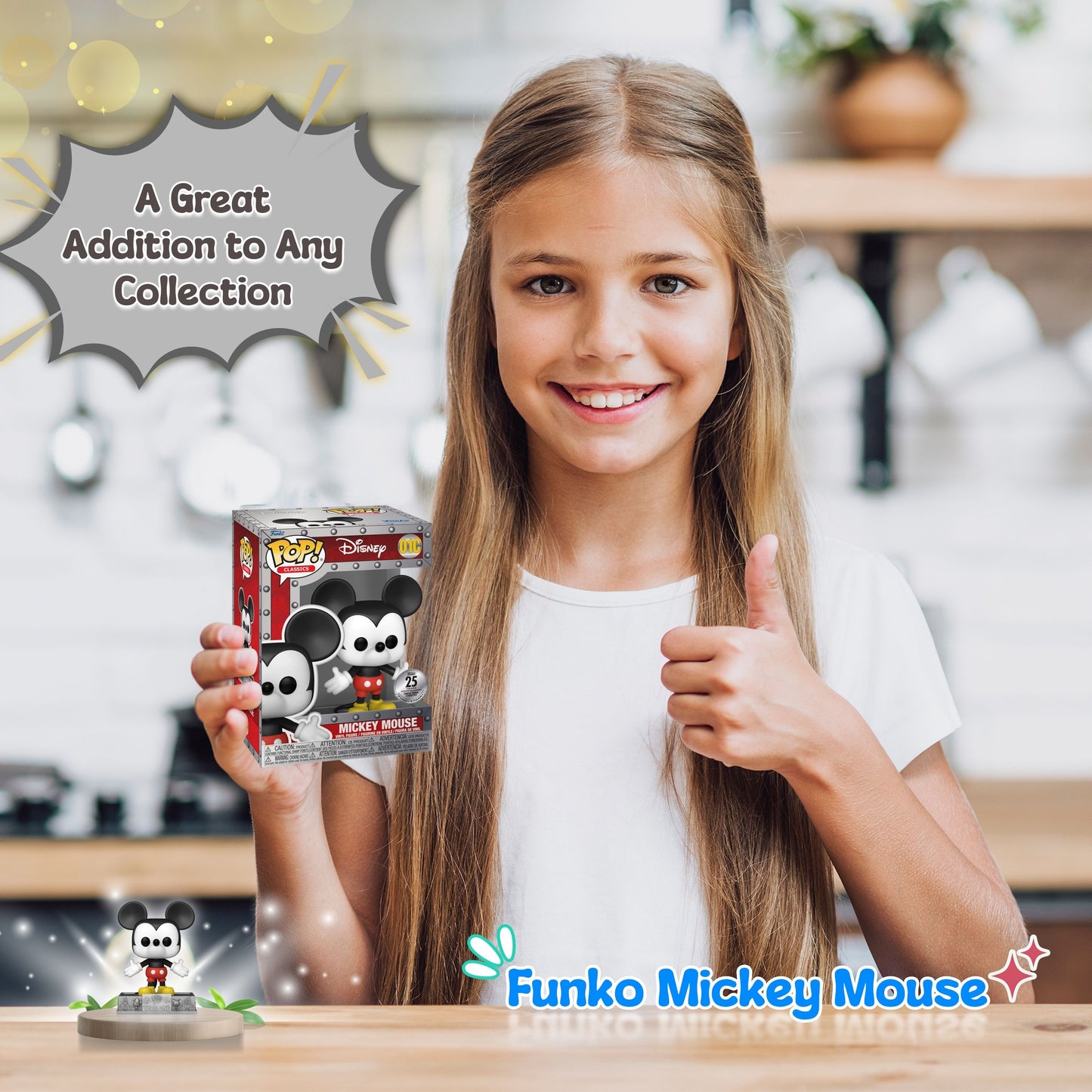 Mickey Mouse #01C Funko Pop! Classic Disney 25th Funniversary Limited Edition 25000 - Approx. 5.15" Collectible Vinyl Figure