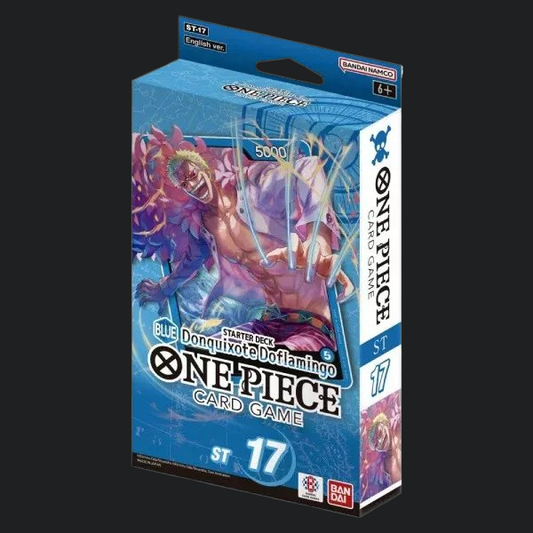 Bandai Namco One Piece Trading Card Game - Starter Deck ST-17 - Donquixote Doflamingo (51-Card Deck)