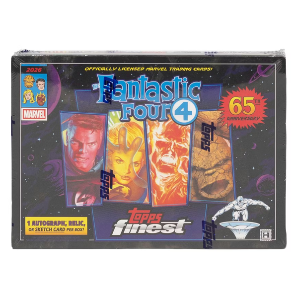 2026 Topps Finest Fantastic Four Hobby Box