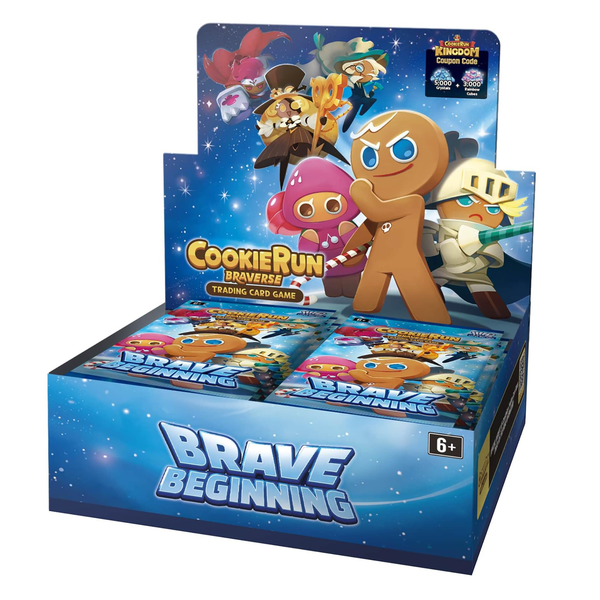 CookieRun Trading Card Game: Brave Beginning Booster Display | 2 Player Competitive TCG | Includes 28 Booster Packs with 9 Cards Each