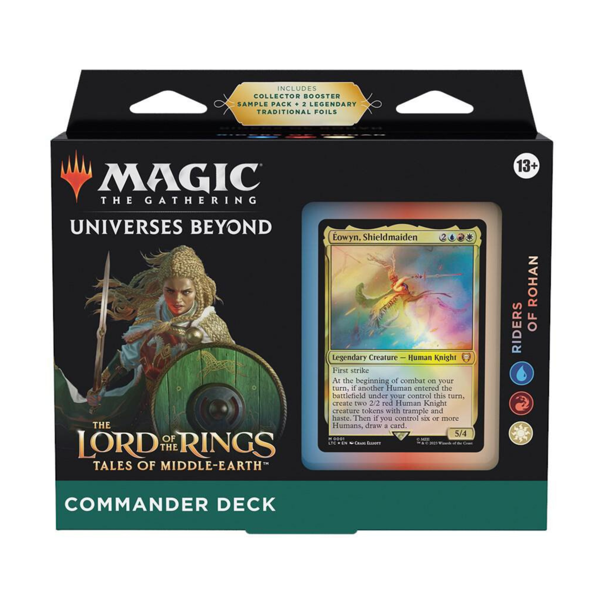 Magic The Gathering LOTR Tales of Middle Earth Commander Deck Riders o COLLECTION REALM Magic The Gathering LOTR Tales of Middle Earth Commander Deck Riders o COLLECTION REALM