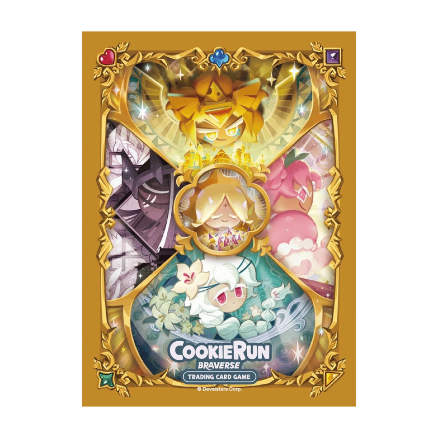 Cookie Run Braverse TCG Glow Age 65 count card sleeves for trading cards