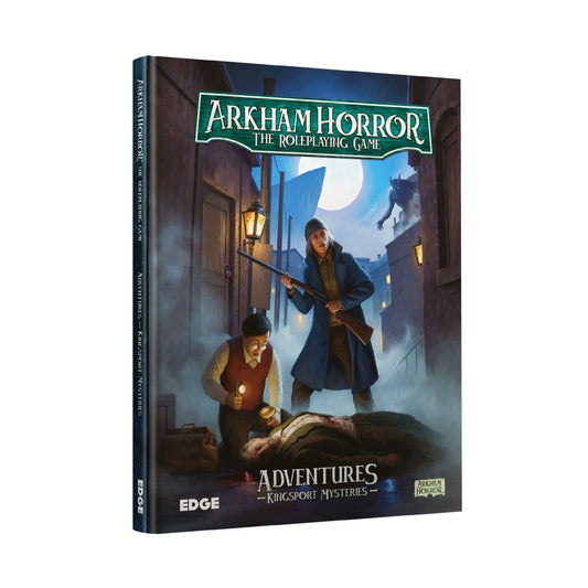 Arkham Horror RPG Adventures Kingsport Mysteries tabletop roleplaying adventure guide