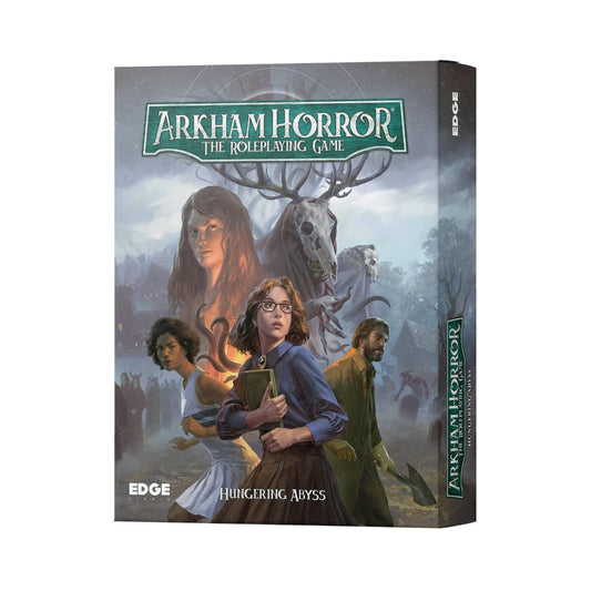 Arkham Horror RPG Starter Set Hungering Abyss tabletop roleplaying game set