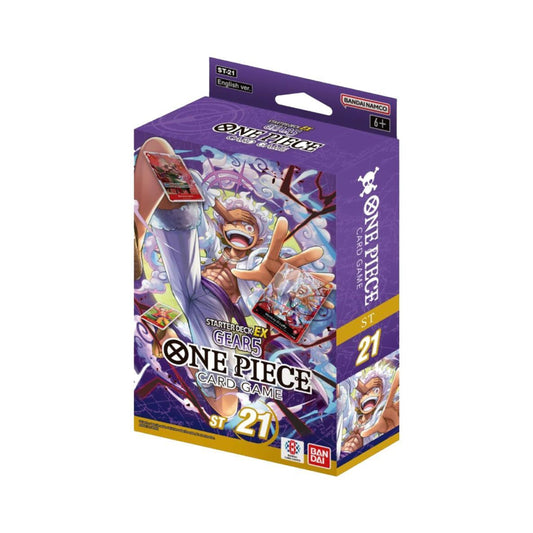 Bandai One Piece Card Game ST-21 EX Starter Deck Gear 5 sealed box