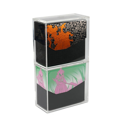 Pokémon Elite Trainer Box Acrylic Display Case by Collection Realm – Stackable ETB Case Protector with Magnetic Lid, UV Protection, Compatible with Pokémon ETBs, 4-Pack (PRE-ORDER JULY 2026)